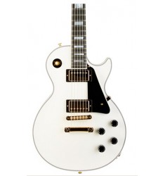 Alpine White  Cibson Custom C-Les-paul Custom